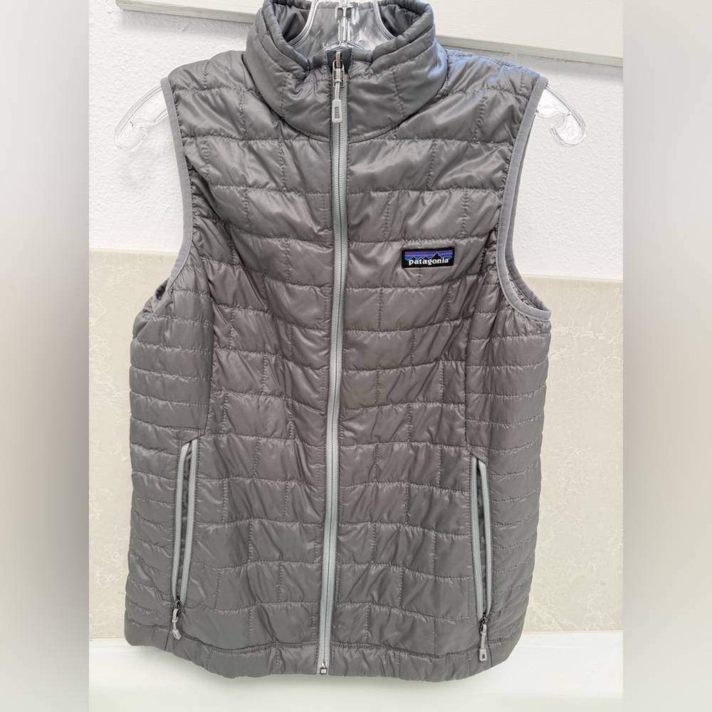 Patagonia Silver Quilted Vest